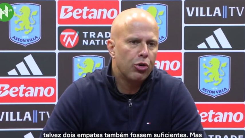 Arne Slot admitiu que a derrota do Liverpool por 4 a 2 para o Aston Villa pode ser prejudicial na briga da equipe por uma vaga na UEFA Champions League.