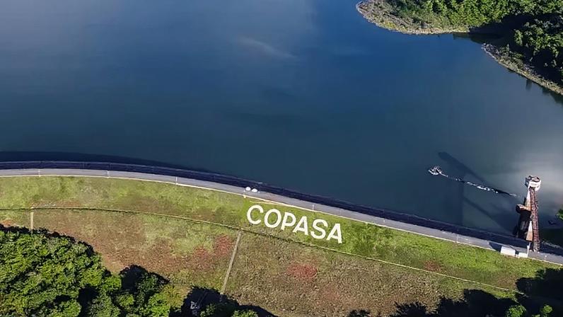 Controle da Copasa será vendido em uma oferta pública de ações. (Foto: Copasa/Divulgação)