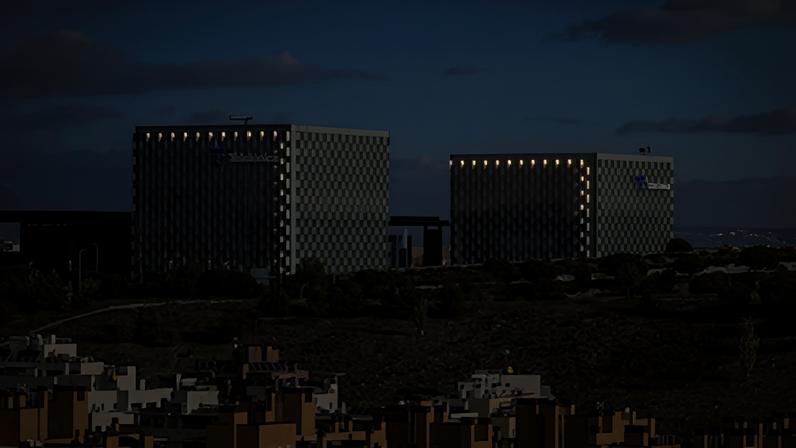 Sede de Telefónica en Las Tablas (Madrid).