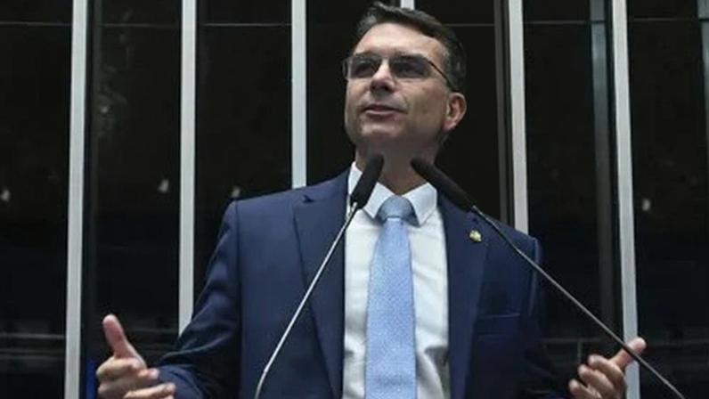 O senador Flávio Bolsonaro (PL-RJ)
