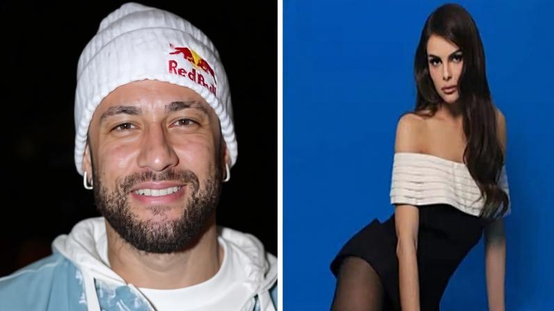 Amanda mostra filha com Neymar em festa de casamento na Bahia