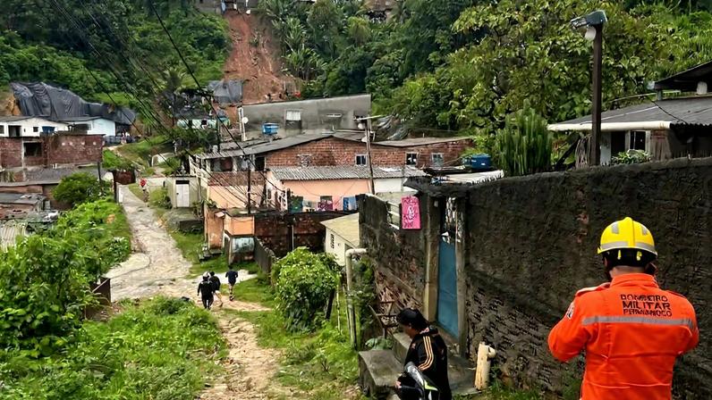 Pernambuco tem sofrido com chuvas desde a última sexta-feira