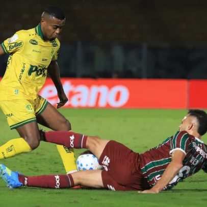 Mirassol vence Fluminense com golaço no ângulo pela 17ª rodada