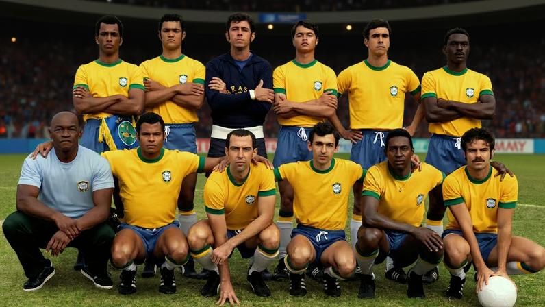 Elenco de 'Brasil 70: A Saga do Tri' se debruçou na pesquisa para interpretar o time tricampeão do mundo