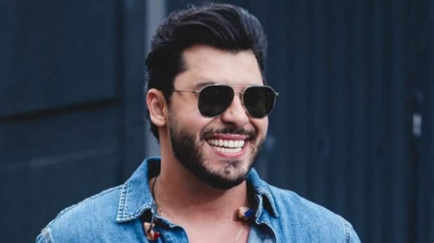 Filho de Murilo Huff surge em passeio de helicóptero ao lado da madrasta