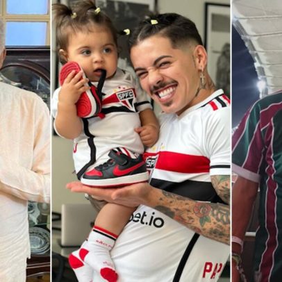 Famosos revelam torcida no confronto entre Fluminense e São Paulo