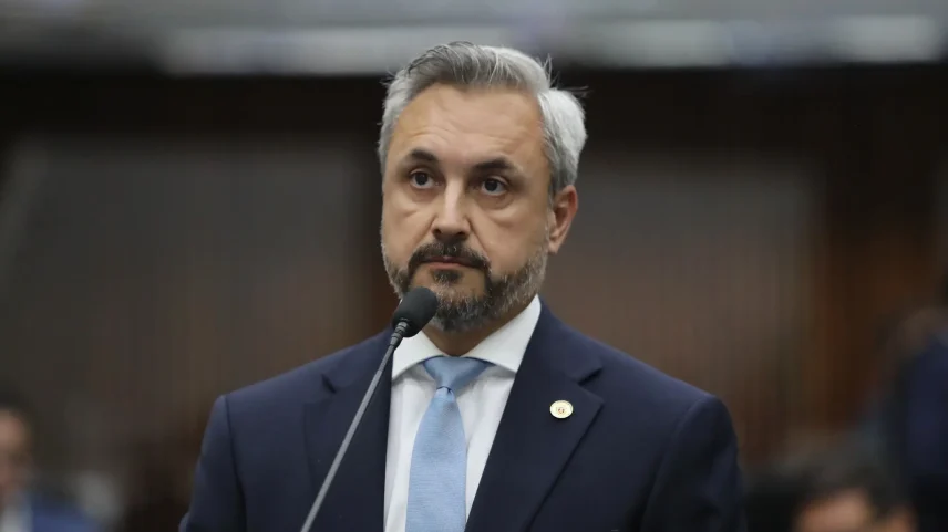 Deputado Fabio Oliveira foi um dos que representaram contra Renato Freitas. (Foto: Valdir Amaral/Alep)