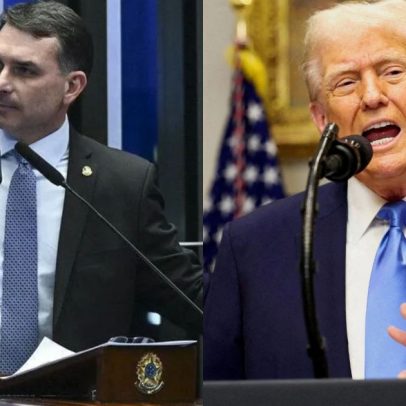 Flávio Bolsonaro busca respiro em encontro com Trump