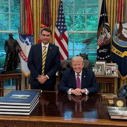 Aliados de Flávio avaliam efeito limitado de Trump na crise envolvendo Vorcaro