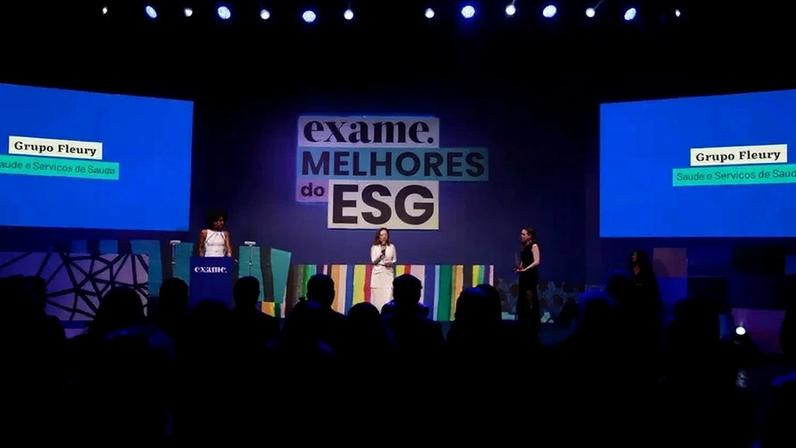 Melhores do ESG: Fleury foi premiada como a empresa do ano na edição de 2026 (Eduardo Frazão/EXAME/Divulgação)