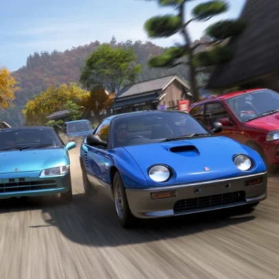 Forza Horizon 6 não permite destruir templos e árvores de cerejeiras