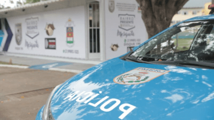 Viatura da Secretaria de Estado de Polícia Militar do Rio de Janeiro