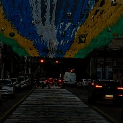 Ruas do Rio de Janeiro decoradas para a Copa do Mundo podem ganhar prêmio