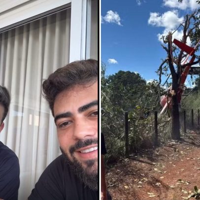 Queda de helicóptero da família de Juliano é investigada no Tocantins