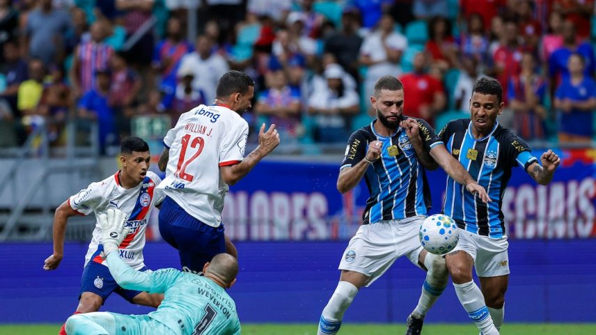 Bahia empata com o Grêmio e torcedores pedem saída de Rogério Ceni