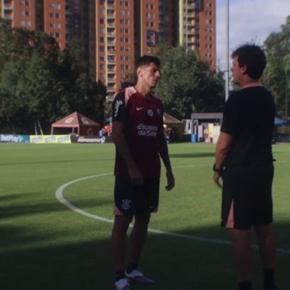 Corinthians encerra preparação em Bogotá para jogo contra Santa Fe
