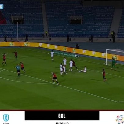 Al Riyadh vence Al Akhdoud por 1-0 com gol de Antonio