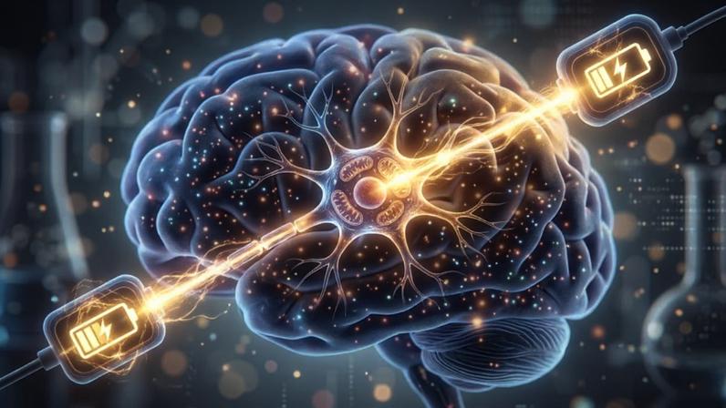 Células cerebrais “recarregadas” voltam a funcionar melhor. (Foto: Fala Ciência via Gemini)