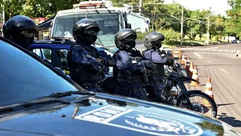 Agentes da Guarda Civil Metropolitana da capital.