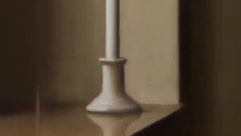 Gerhard Richter's 1982 painting *Kerze (Candle)* sold for $TK million.