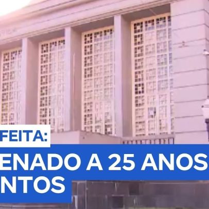 Justiça condena homem a 25 anos por asfixiar esposa em Santos