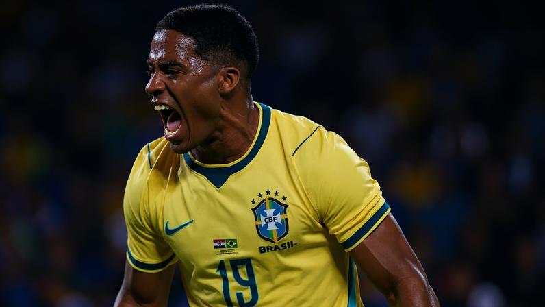 Endrick vai disputar a primeira Copa do Mundo da carreira