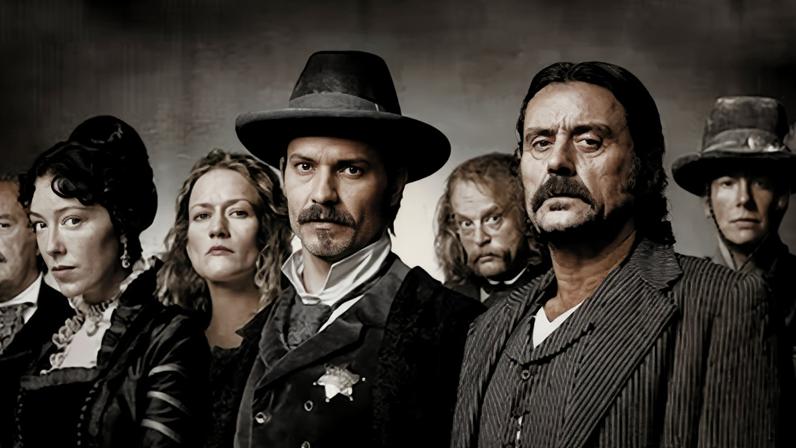 Protagonistas de la serie Deadwood
