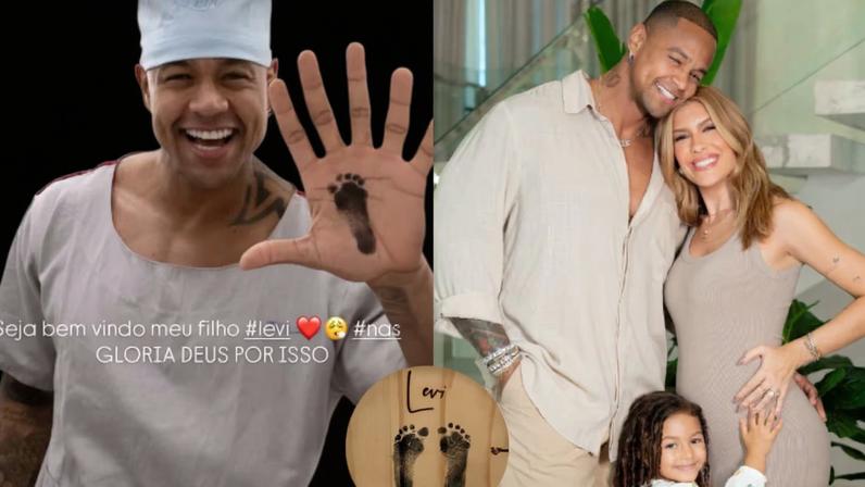Nasce o segundo filho de Lore Improta e Leo Santana