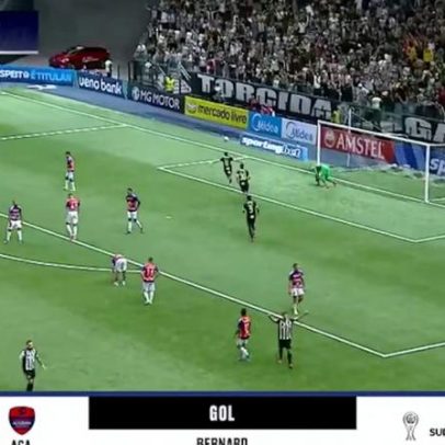 Bernard garante classificação do Atlético-MG na Sudamericana