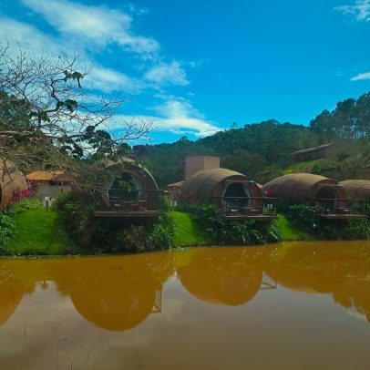 Hospedagem em barril de vinho no Espírito Santo viraliza, lembra a Toscana