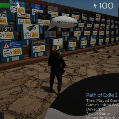 Novo game para PC coloca backlog do Steam como principal vilão