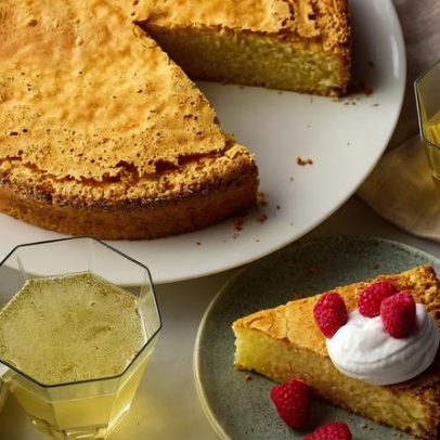 Receita de Gâteau au Champagne: bolo com champanhe francês