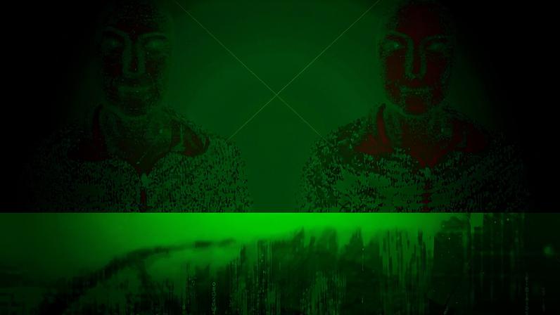 Photo Illustration of Facial Recognition technology