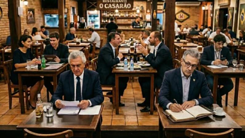 A direita brasileira pode ser dividida em pelo menos cinco grupos distintos. (Foto: Imagem gerada usando a ferramenta Gemini)
