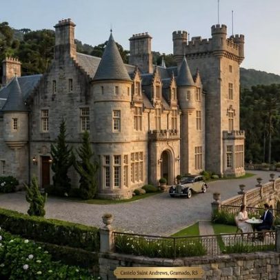 Gramado: 11 suítes recriam castelo escocês, ícone da alta hotelaria gaúcha