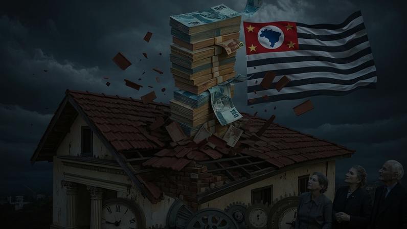 Uma servidora aposentada, por exemplo, tem renda de R$ 92,9 mil. (Foto: Imagem produzida por Gemini IA/Gazeta do Povo)