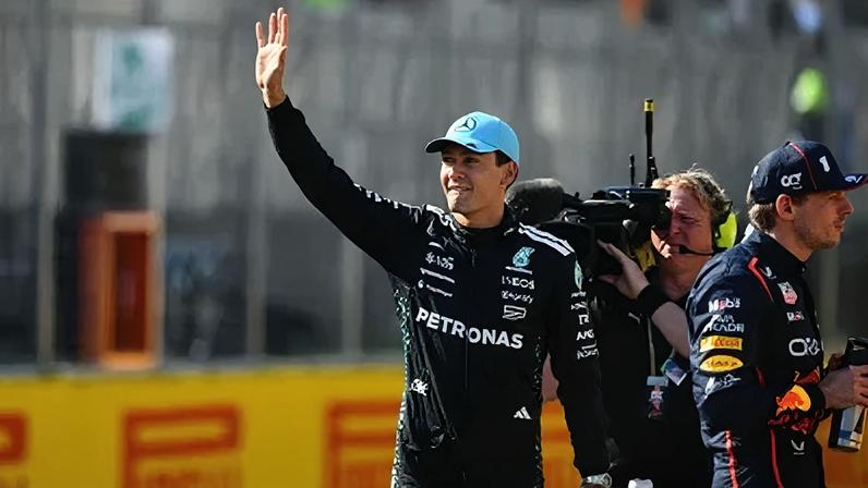 George Russell, piloto da Mercedes