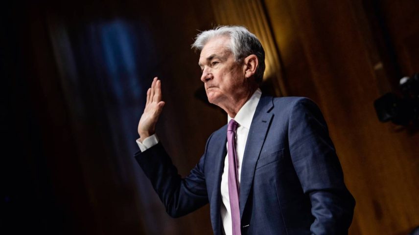 Jerome Powell, presidente do Fed