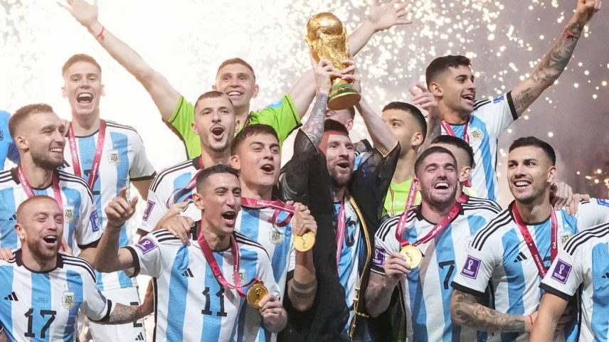 Seleção Argentina, campeã da Copa do Mundo de 2022