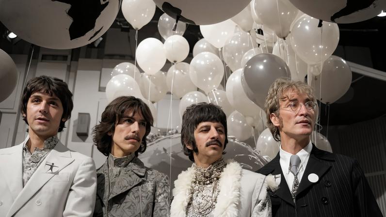 Os Beatles, em registro de 1967 (Foto: Mirrorpix/Getty Images)