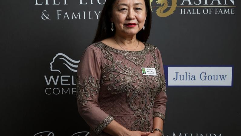 A ex-prefeita Eileen Wang, acusada formalmente de ser agente ilegal da China. (Frazer Harrison/Getty Images)