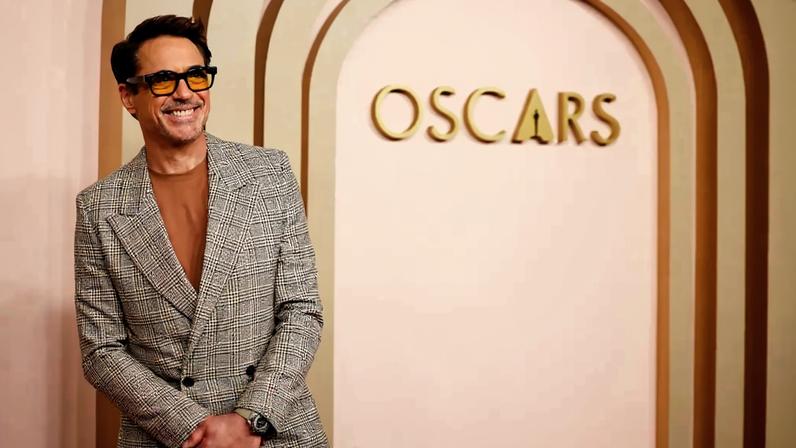 Robert Downey Jr. no almoço dos indicados ao Oscar 2024 - (Michael Blackshire/Getty Images)
