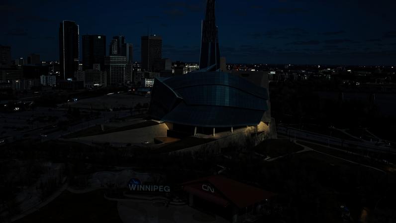 The Canadian Museum for Human Rights, in Winnipeg, Manitoba, Canada.