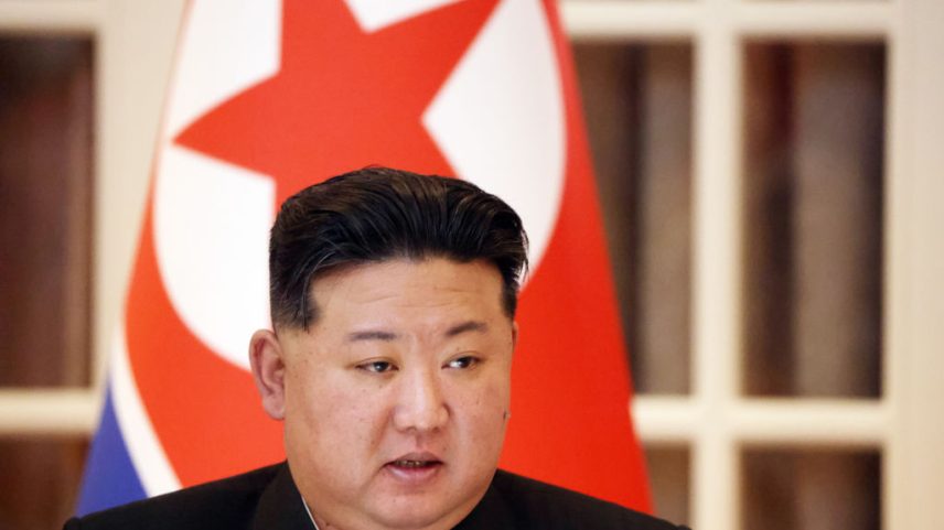 O ditador da Coreia do Norte, Kim Jong-un. 19/06/2024 - (Getty Images/Getty Images)