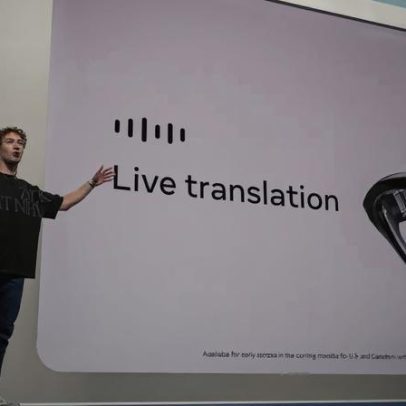 Big techs apostam em óculos inteligentes como substitutos do celular