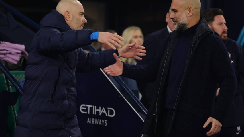 Enzo Maresca e Pep Guardiola