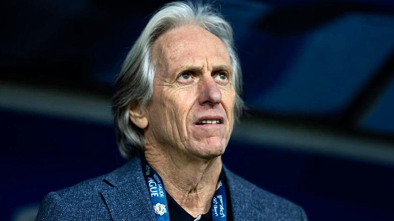 O técnico Jorge Jesus