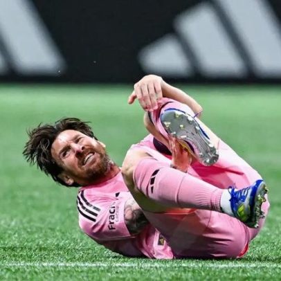 Lesão de Messi em jogo do Inter de Miami preocupa Argentina na Copa do Mundo