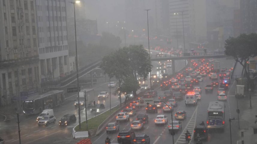 Chuva em São Paulo