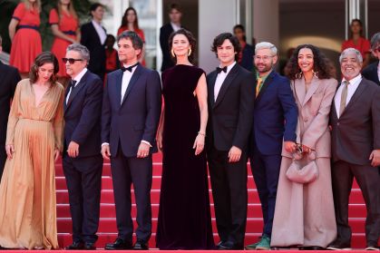 Wagner Moura na estreia de "O Agente Secreto", no Festival de Cannes